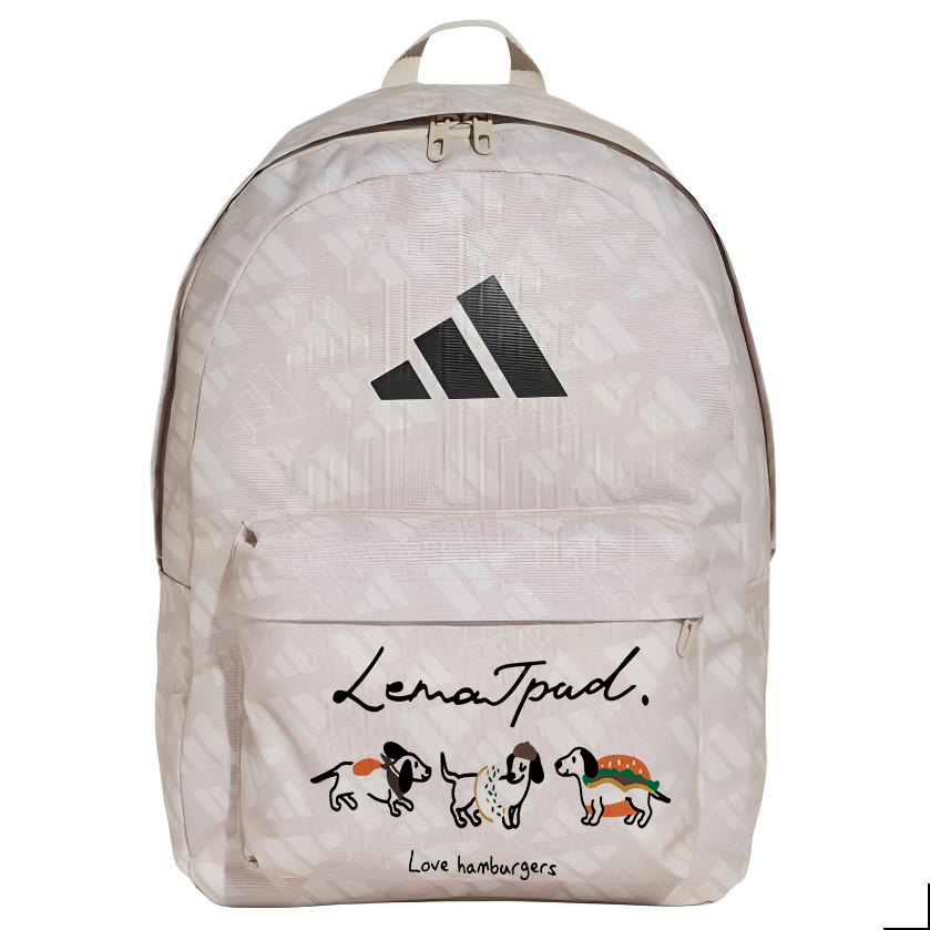 

Adidas Тканевый рюкзак для термотрансфера, Hamburger Puppy