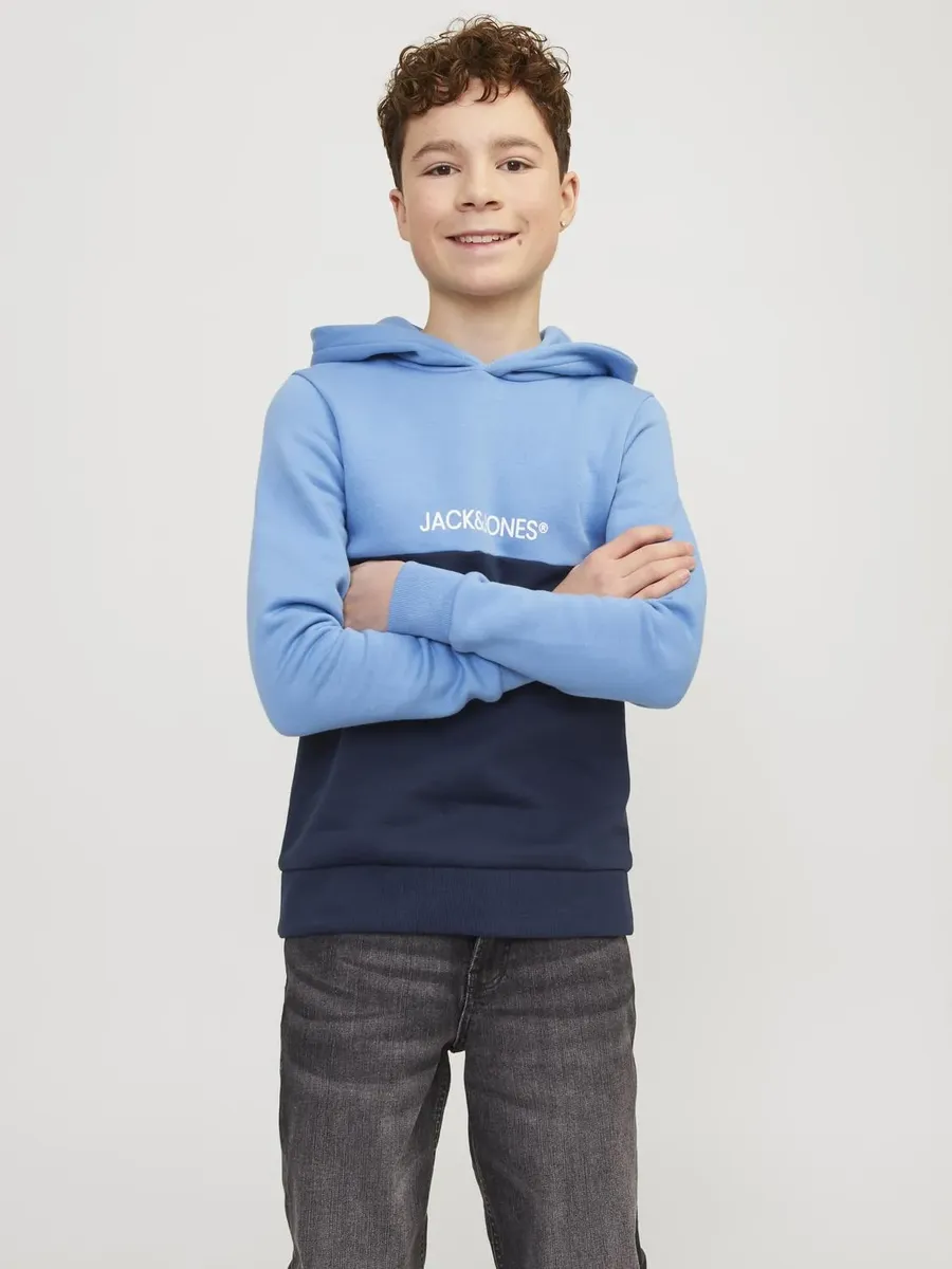 

Детская толстовка Jack & Jones "JJERYDER BLOCKING SWEAT HOOD SN JNR" Jack & Jones Junior, цвет Pacific Coast