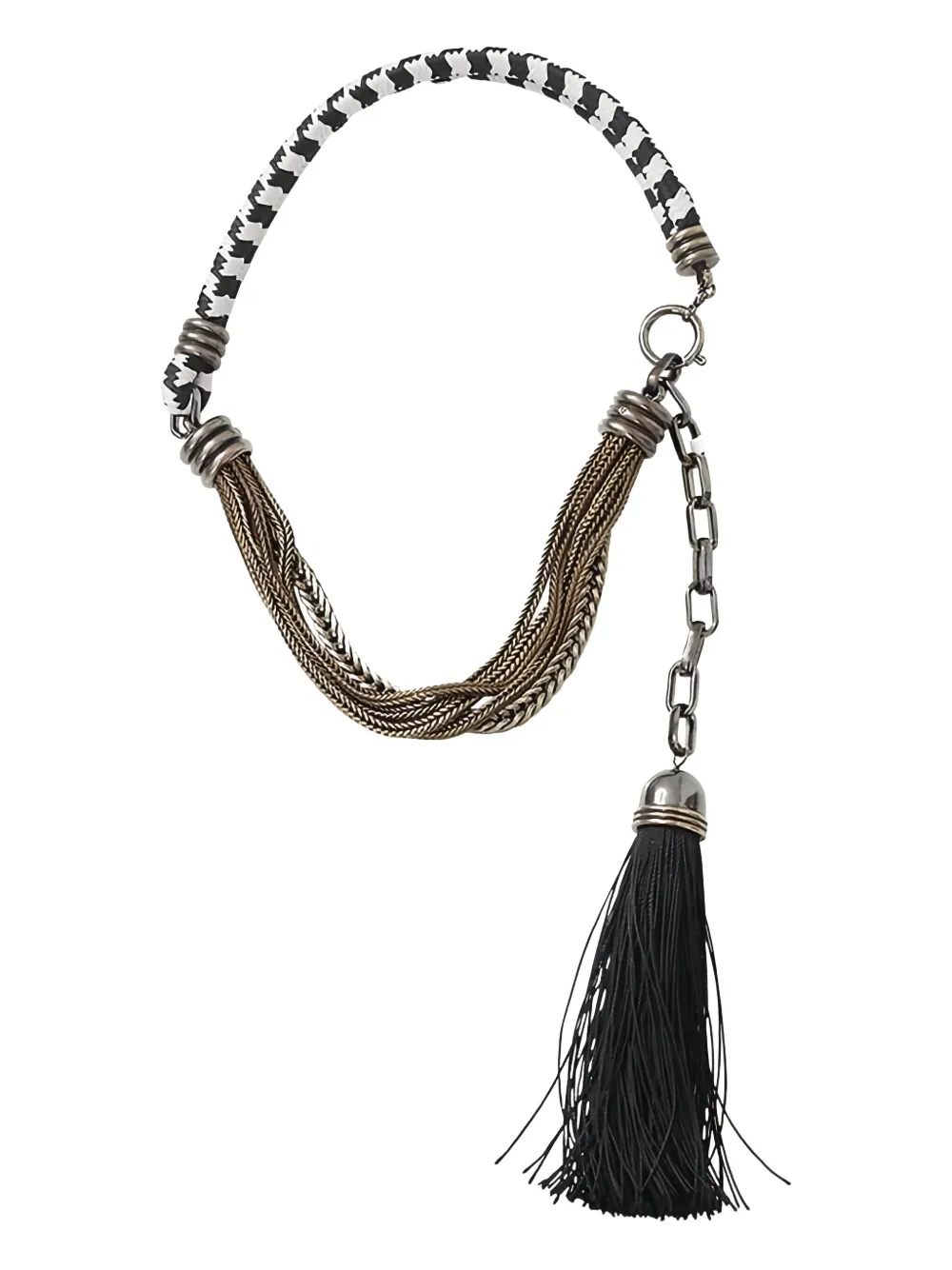 

Vita Short tassel necklace Lanvin, серебряный