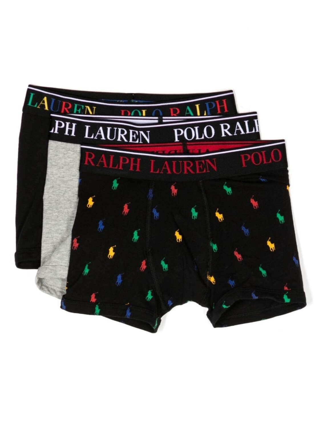 

Боксеры с логотипом Ralph Lauren Kids, черный