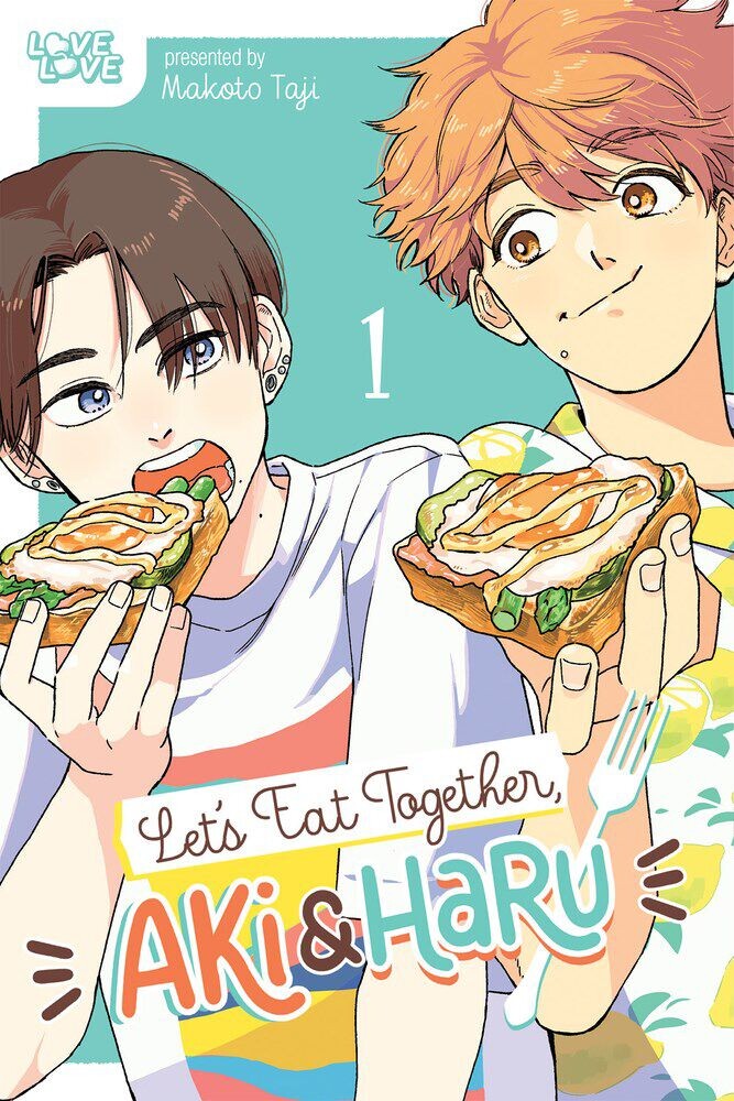 

Манга Let's Eat Together, Aki and Haru Manga Volume 1