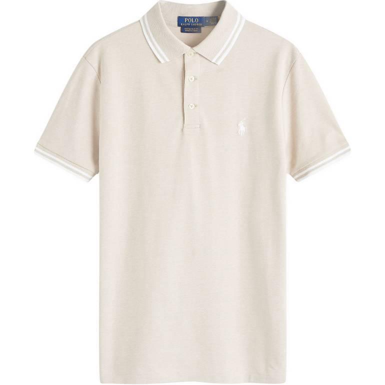 

Polo Ralph Lauren Бежевая поло для мужчин, Бежевый, Polo Ralph Lauren Бежевая поло для мужчин