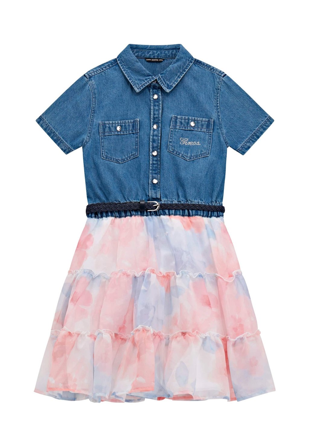 

Платье-рубашка Guess, темно-синий