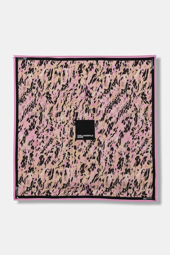 

Шаль Karl Lagerfeld Jeans, розовый