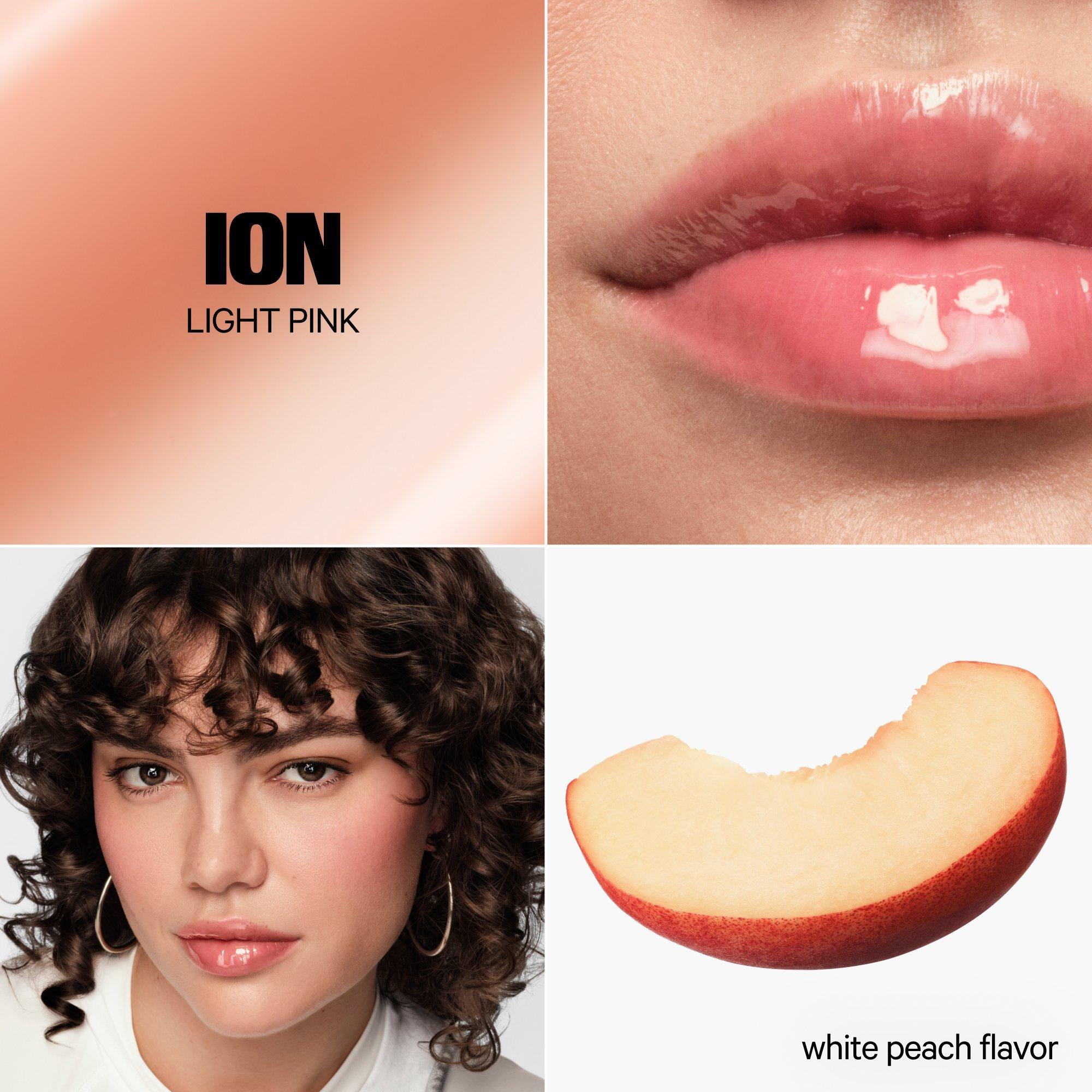 

Увлажняющий тонирующий бальзам для губ Balmade с электролитами MILK MAKEUP, ION (light beige with white peach flavor)