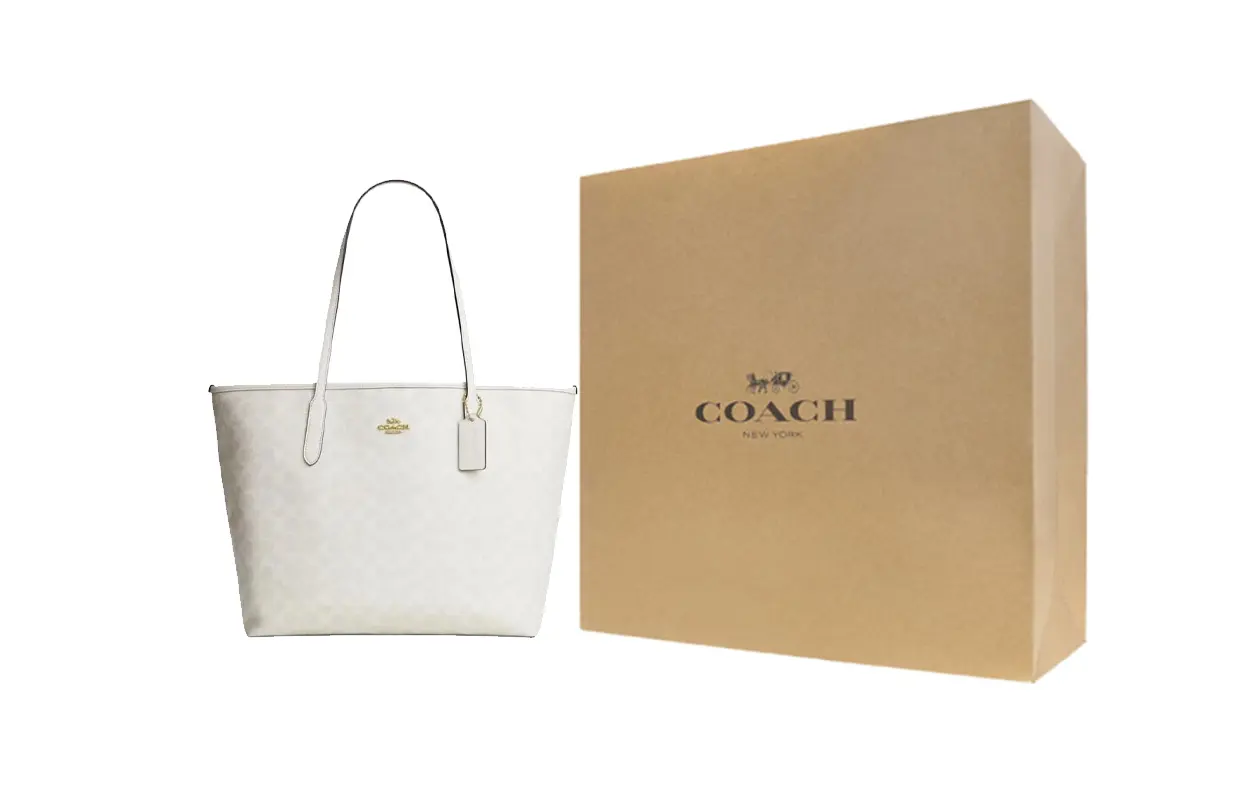 

COACH Городская сумка тоут из искусственной кожи