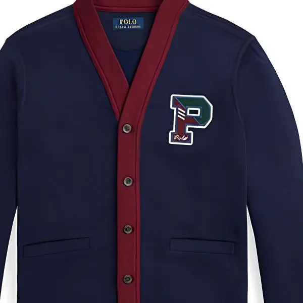 Футболка поло FW24 темно-синяя детская Polo Ralph Lauren — фото 3