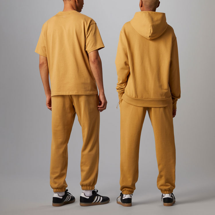 Спортивные брюки adidas x Pharrell Humanrace Small Logo Sweatpants 'Tan', желто-коричневый — фото 4