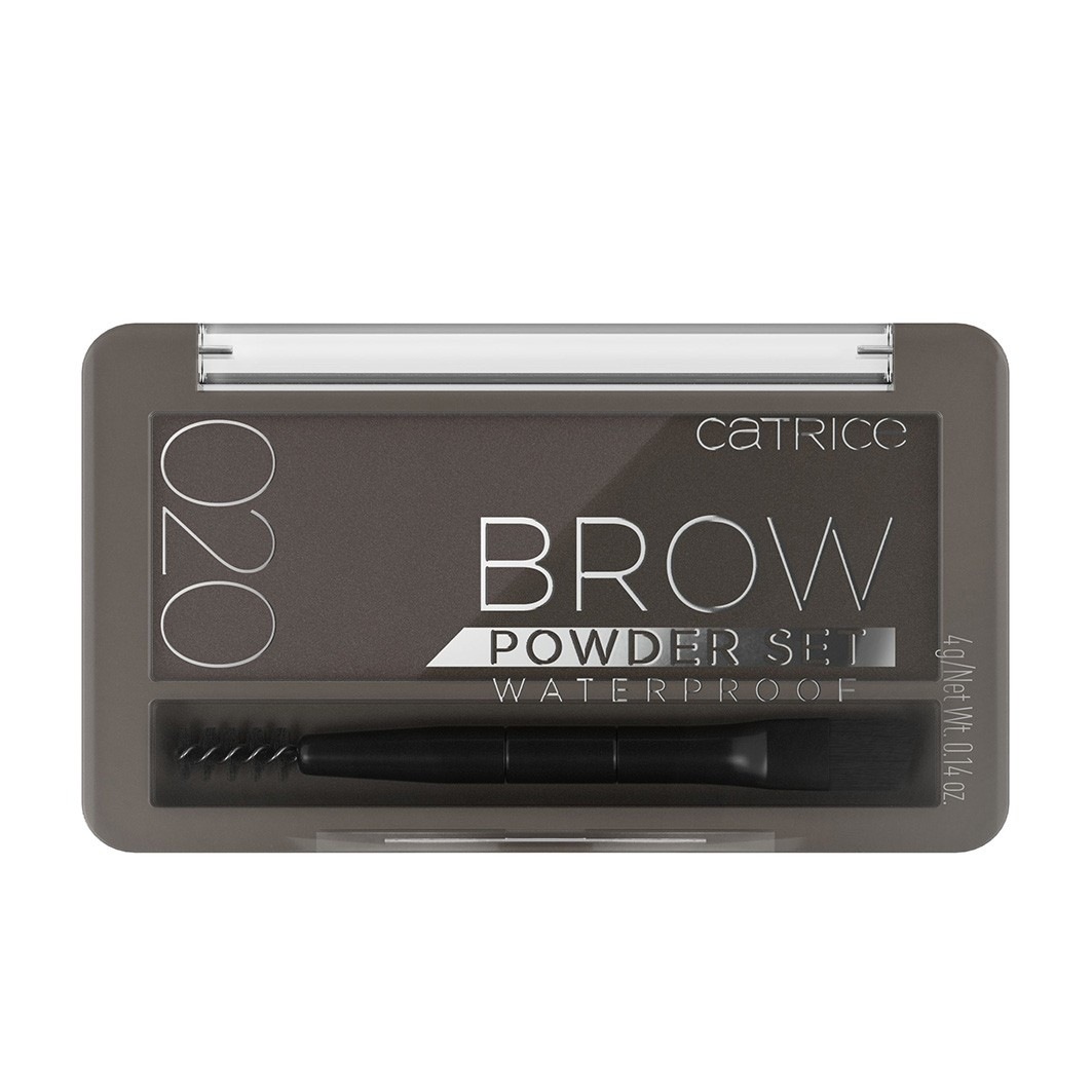 Пудра для лица brow powder set waterproof Catrice, 020 - ash brown, вес 4 гр. — фото 2