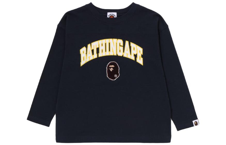 

Детская футболка A Bathing Ape, темно-синий