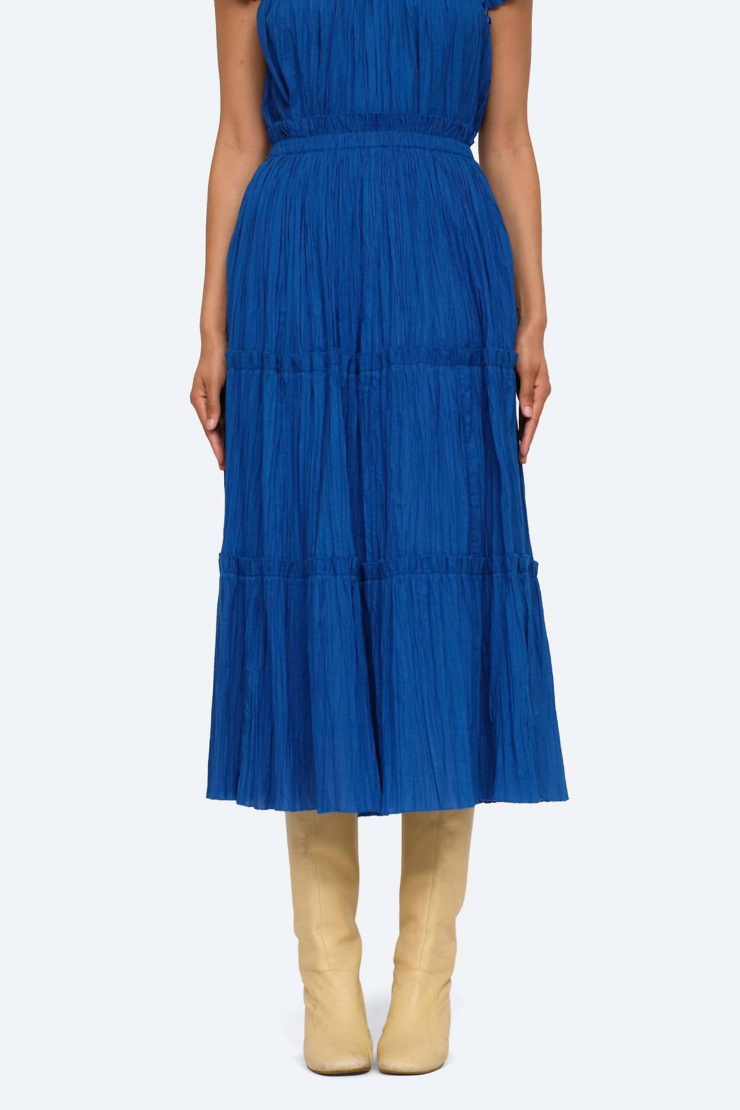 

Юбка Paco цвета морской волны SEA, цвет aqua