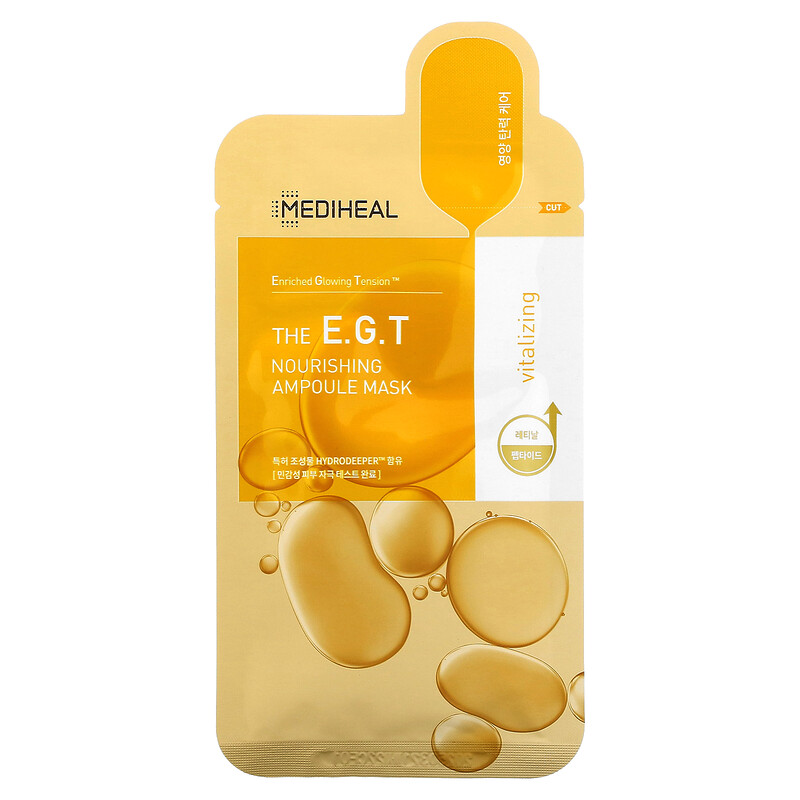 

MEDIHEAL, The EGT, питательная маска-ампула, 1 шт., 27 мл (0,91 жидк. унц.)