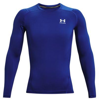 

UNDER ARMOUR Компрессионная майка с длинным рукавом Under Armor Heatgear Armor, синяя, для мужчин