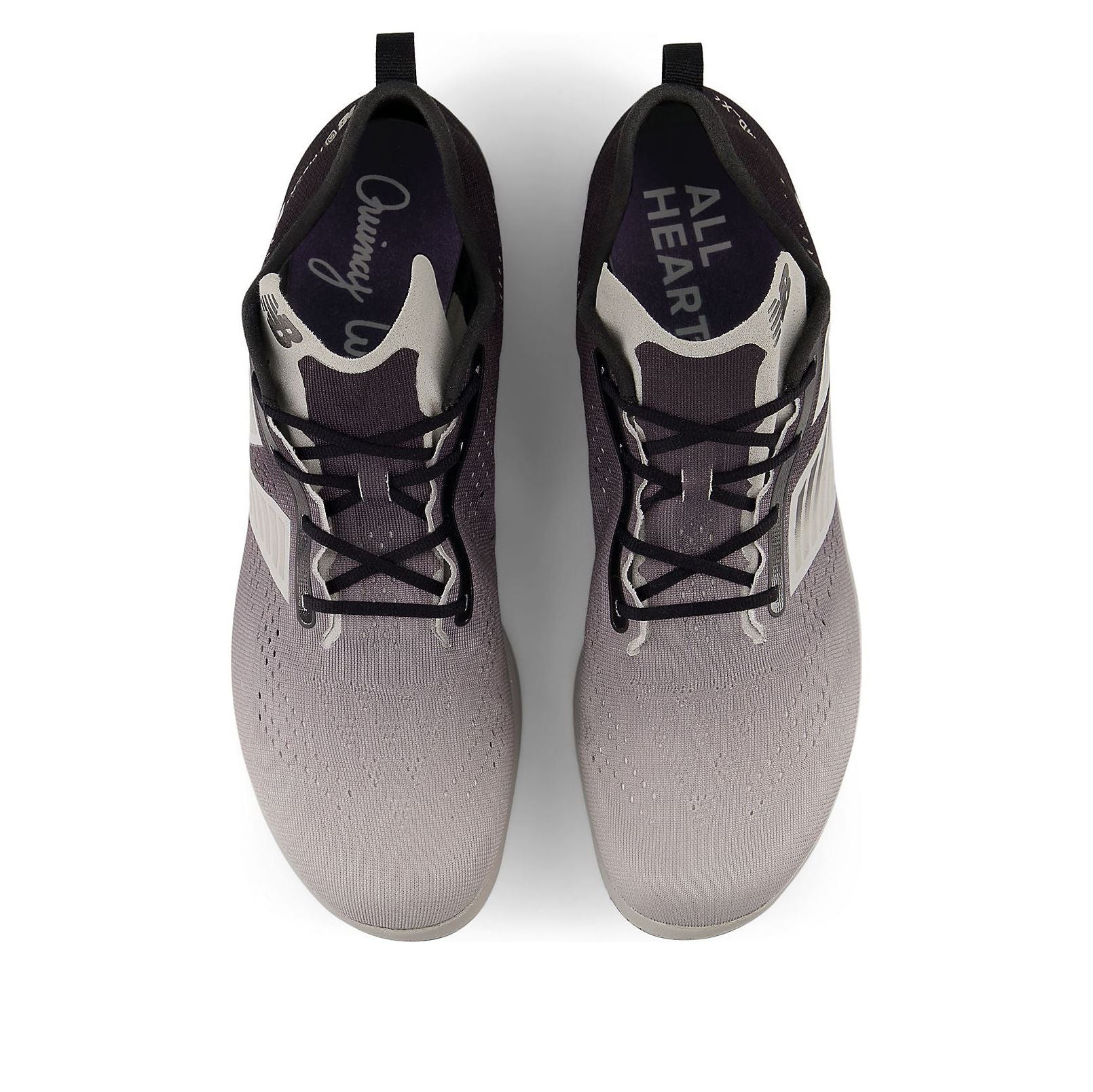 Кроссовки New Balance x Quincy Wilson FuelCell SuperComp MD-X v3 'Black White' — фото 3