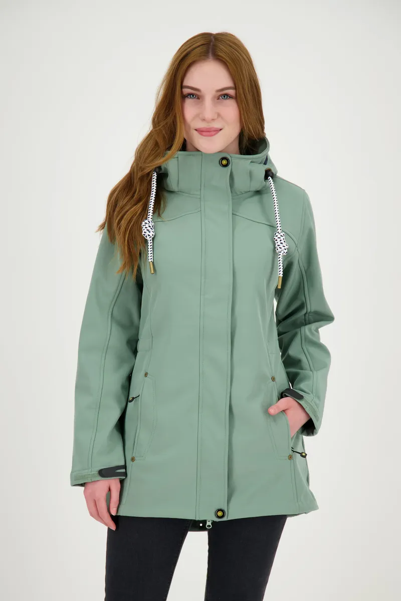 

DEPROC Active softshell пальто "PEAK BREEZE WOMEN", также доступно в больших размерах, серый