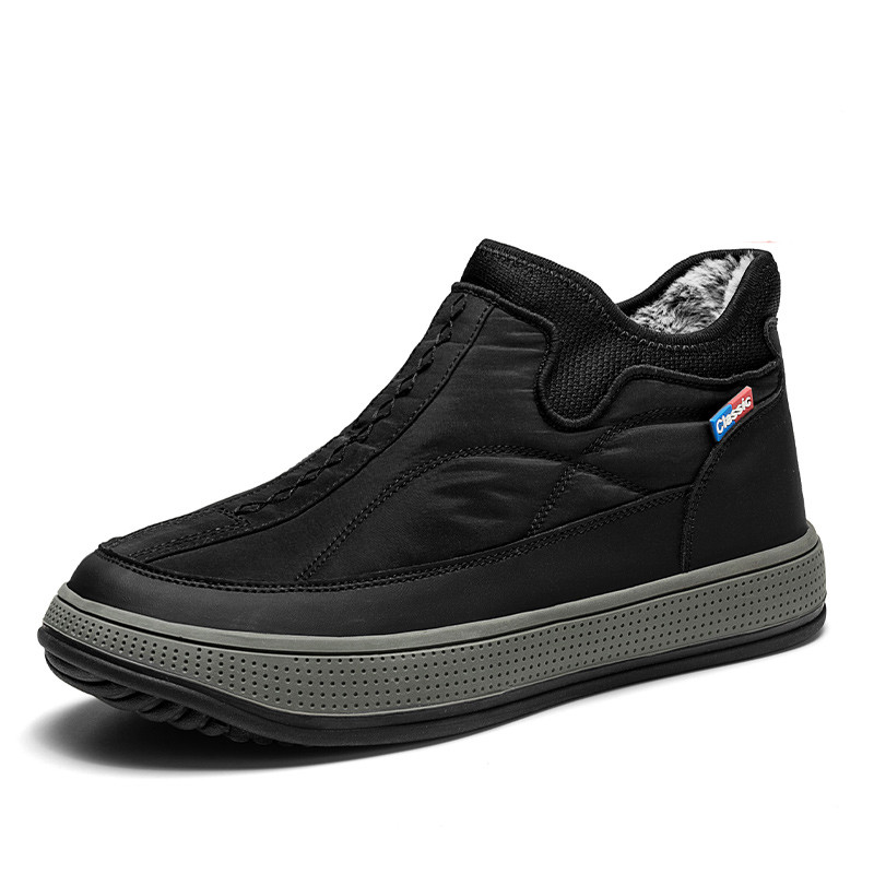 

Bull Thunder Мужские термоноски черные утепленные ботинки до щиколотки, цвет Black Insulated Shoes