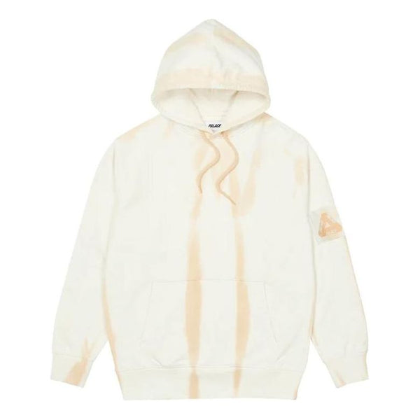 

Толстовка zebra tie dye hoodie 'sand' Palace, белый