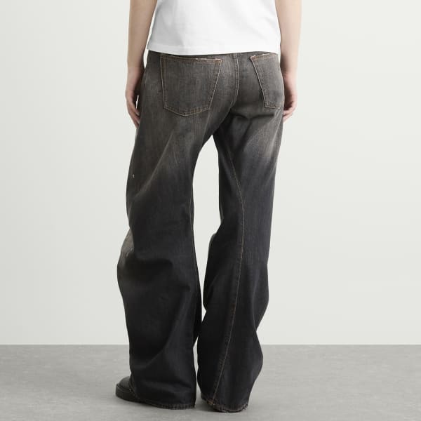 Трафальгарские мешковатые джинсы Acne Studios, черный — фото 3