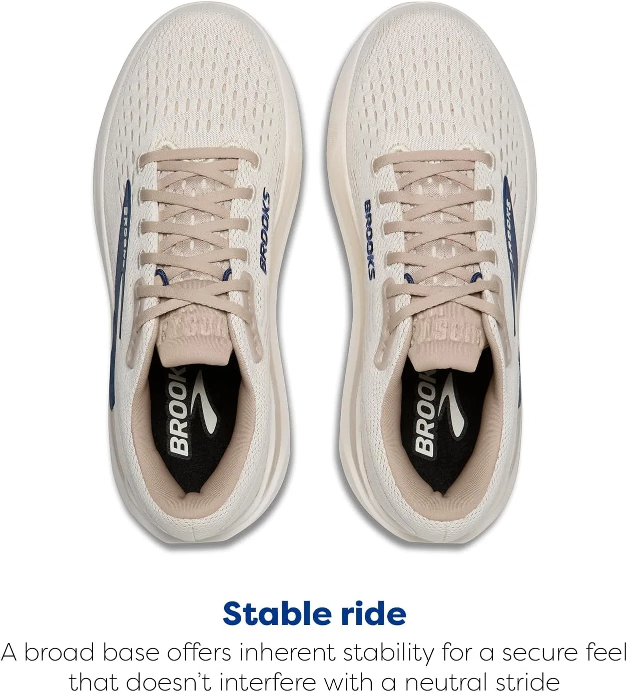 Мужские кроссовки Brooks Ghost Max 3, Coconut Chateau Navy — фото 4