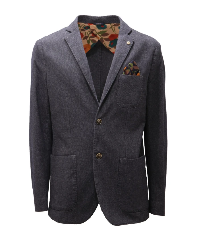 

Серая хлопковая куртка микро фаната At.P.Co, серый