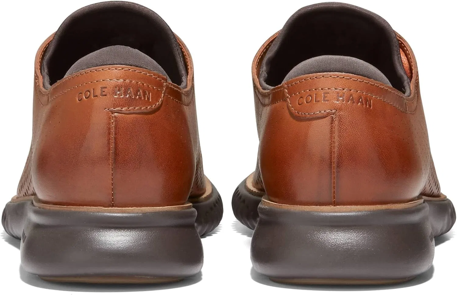 Туфли Cole Haan Men's 2nd Zerogrand Laser Wing Oxford, 2-British Tan Java — фото 3