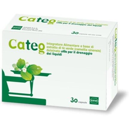 

CATEG Экстракт зеленого чая 30 капсул Sofar Spa
