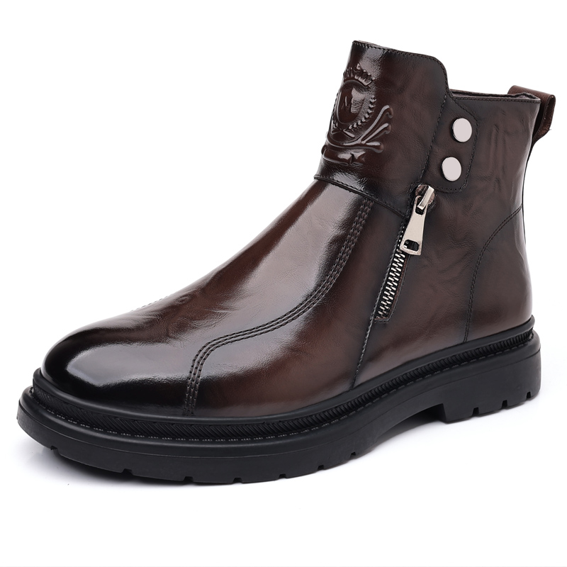

Cachiotti Черно-коричневые мужские ботинки без подкладки, цвет Brown Unlined Shoes