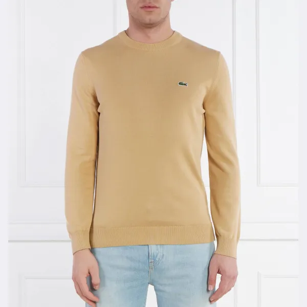 

Свитер обычного кроя Lacoste, бежевый