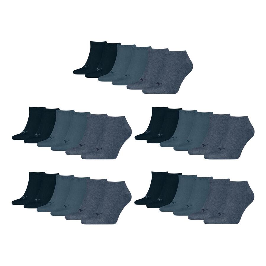 

PUMA Носки для кроссовок, 15 пар, мягкие, удобные, мужские и женские, унисекс - мягкий хлопок