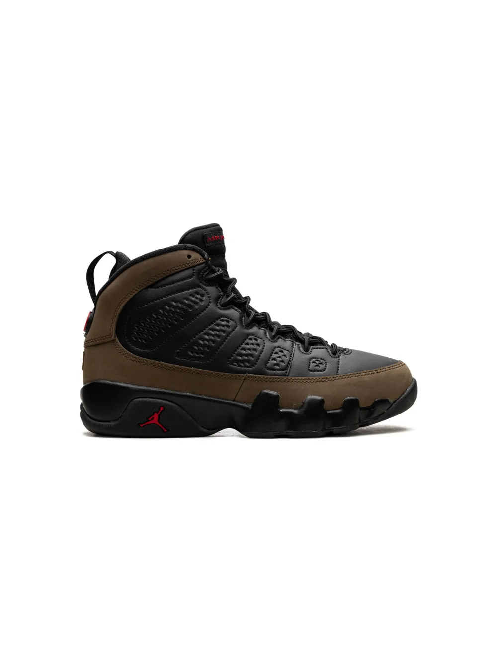Кроссовки Air Jordan 9 Olive 2024 Jordan Kids, черный — фото 2