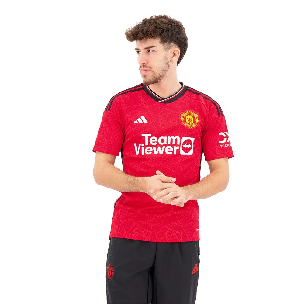 

Футболка с коротким рукавом adidas Manchester United 23/24 home, красный
