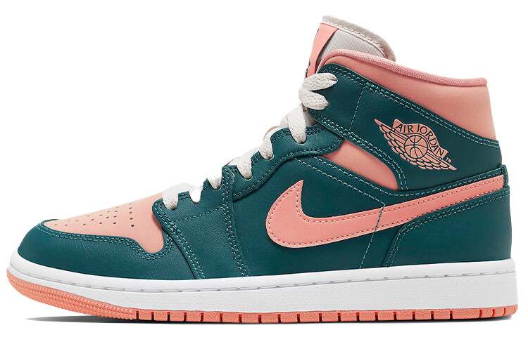 

Jordan 1 Mid Dark Teal Green (женские)