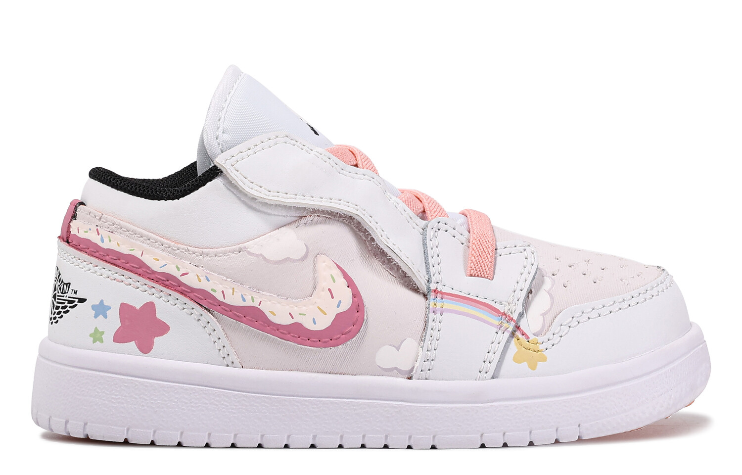 

Jordan Air Jordan 1 Детские баскетбольные кроссовки PS, Pink
