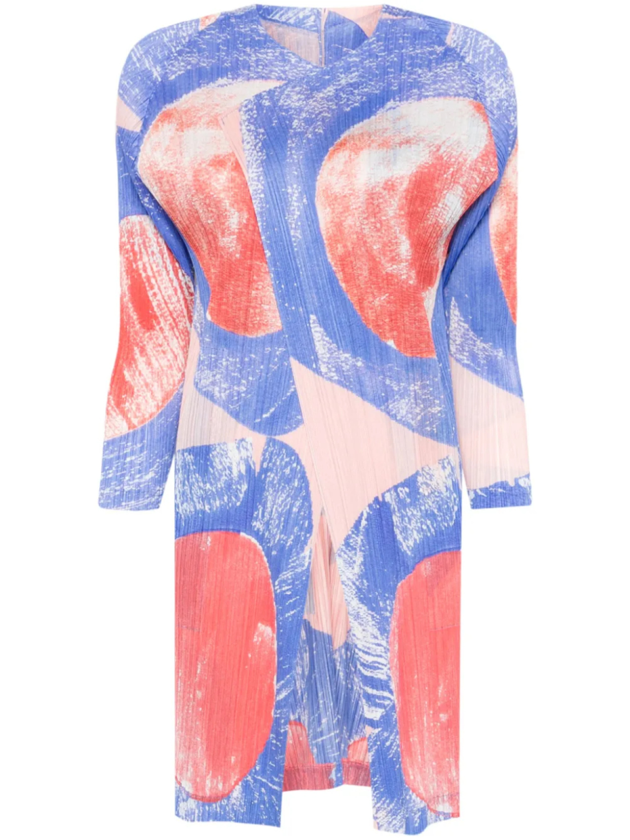 

Pleats Please Issey Miyake пальто Backlight, синий