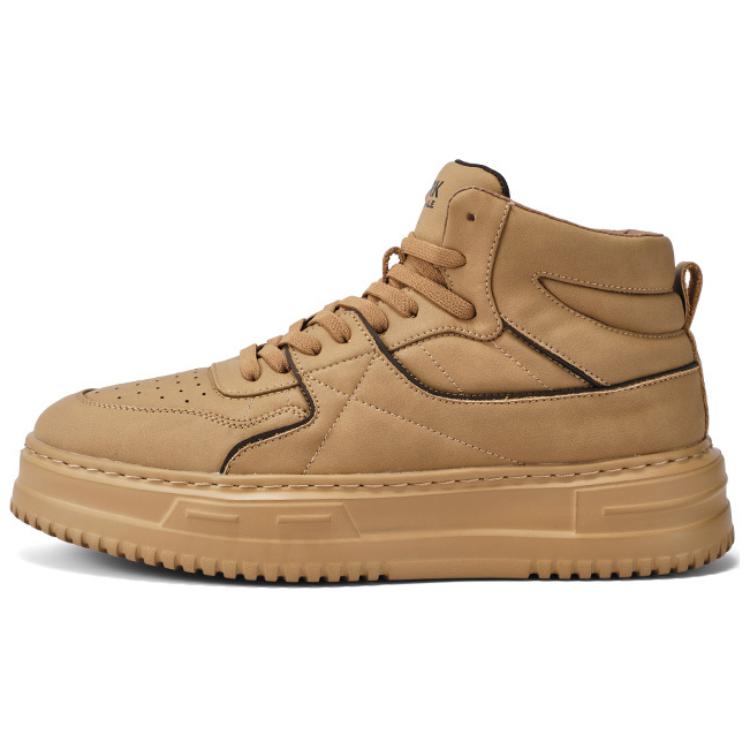 

Кроссовки High Top Minimalist Style Versatile Students Individual Design Air Force 1 Men's FAIRWHALE, Coffee