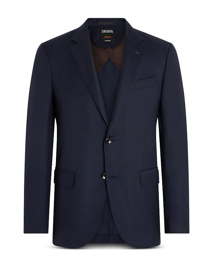 

Кашемировая куртка-пиджак ZEGNA, синий