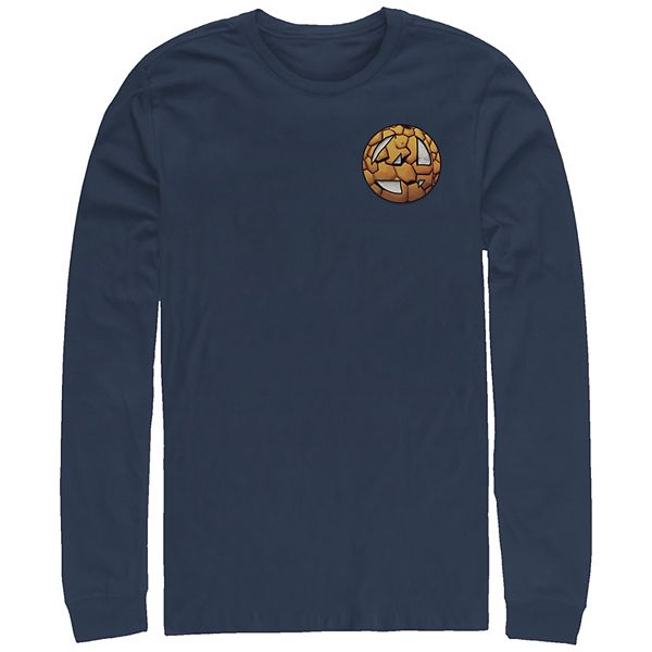 

Футболка с длинным рукавом Big & Tall с логотипом Фантастической четверки Marvel