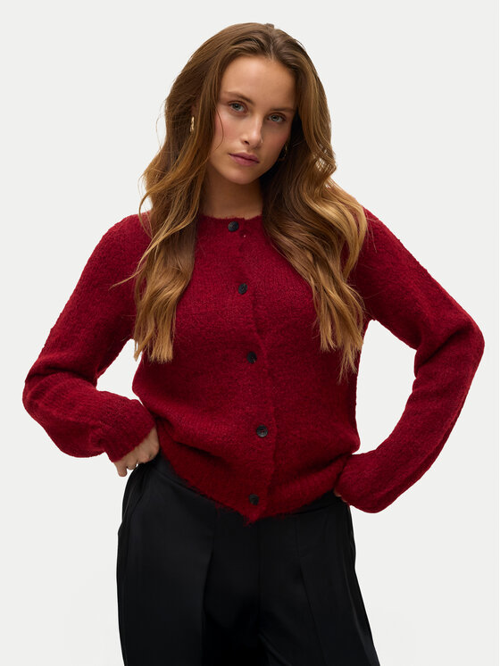 

Кардиган regular fit Novah 10320496 Vero Moda, красный
