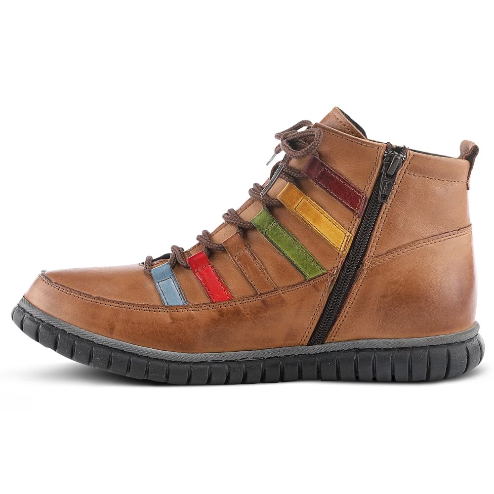 Ботинки на шнуровке Mambo Spring Step, medium brown multi leather — фото 3
