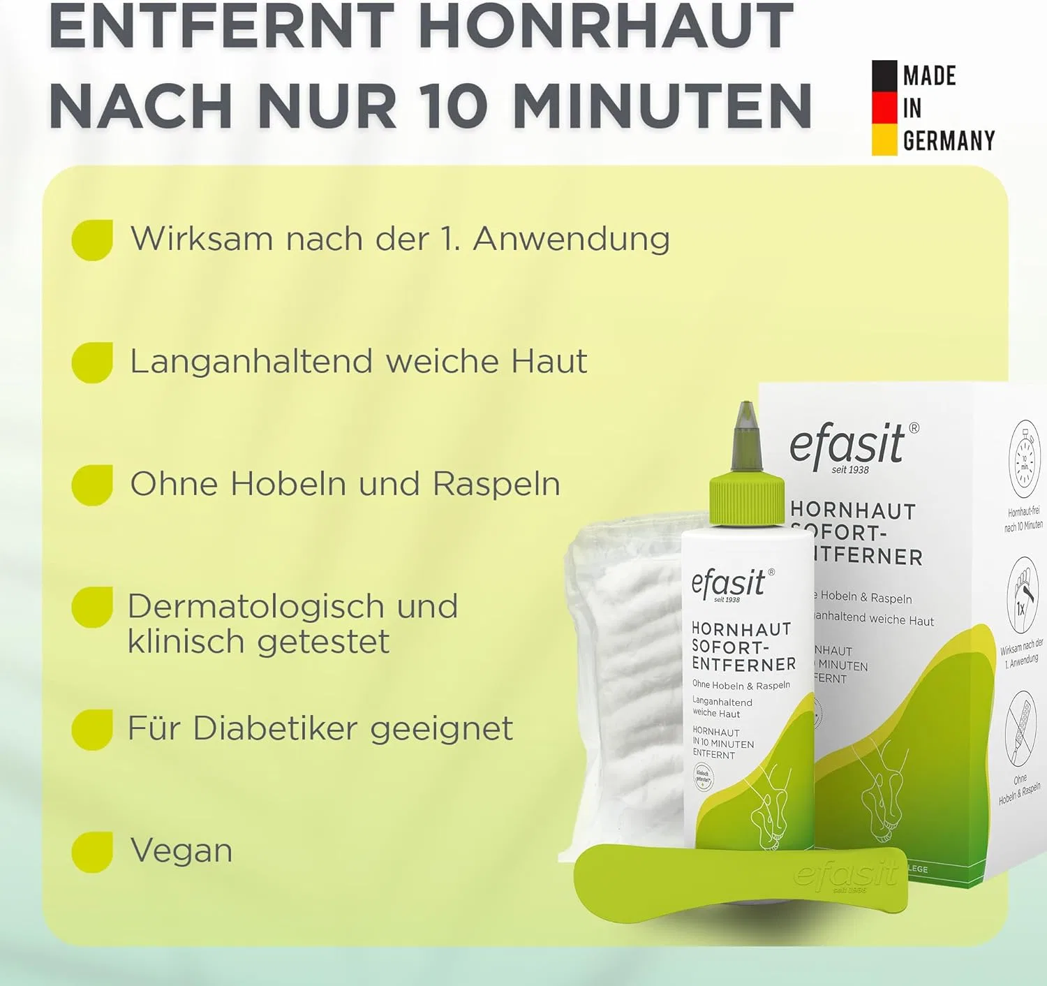 Набор для удаления мозолей efasit Instant Remover и крем Anti-Callus ‎Efasit — фото 3