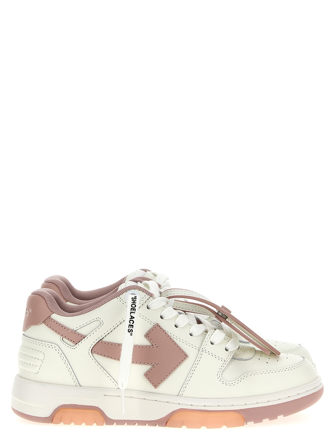 Кроссовки 'Out of office' OFF-WHITE, розовый