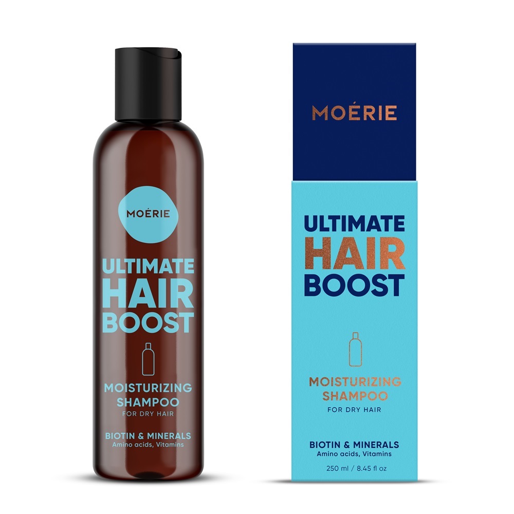 

Увлажняющий шампунь для волос ultimate hair boost moisturizing shampoo Moérie, 250 мл