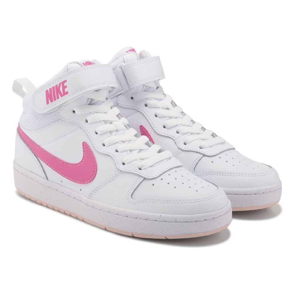 

Court borough 2 высокие кроссовки большой ребенок Nike, белый