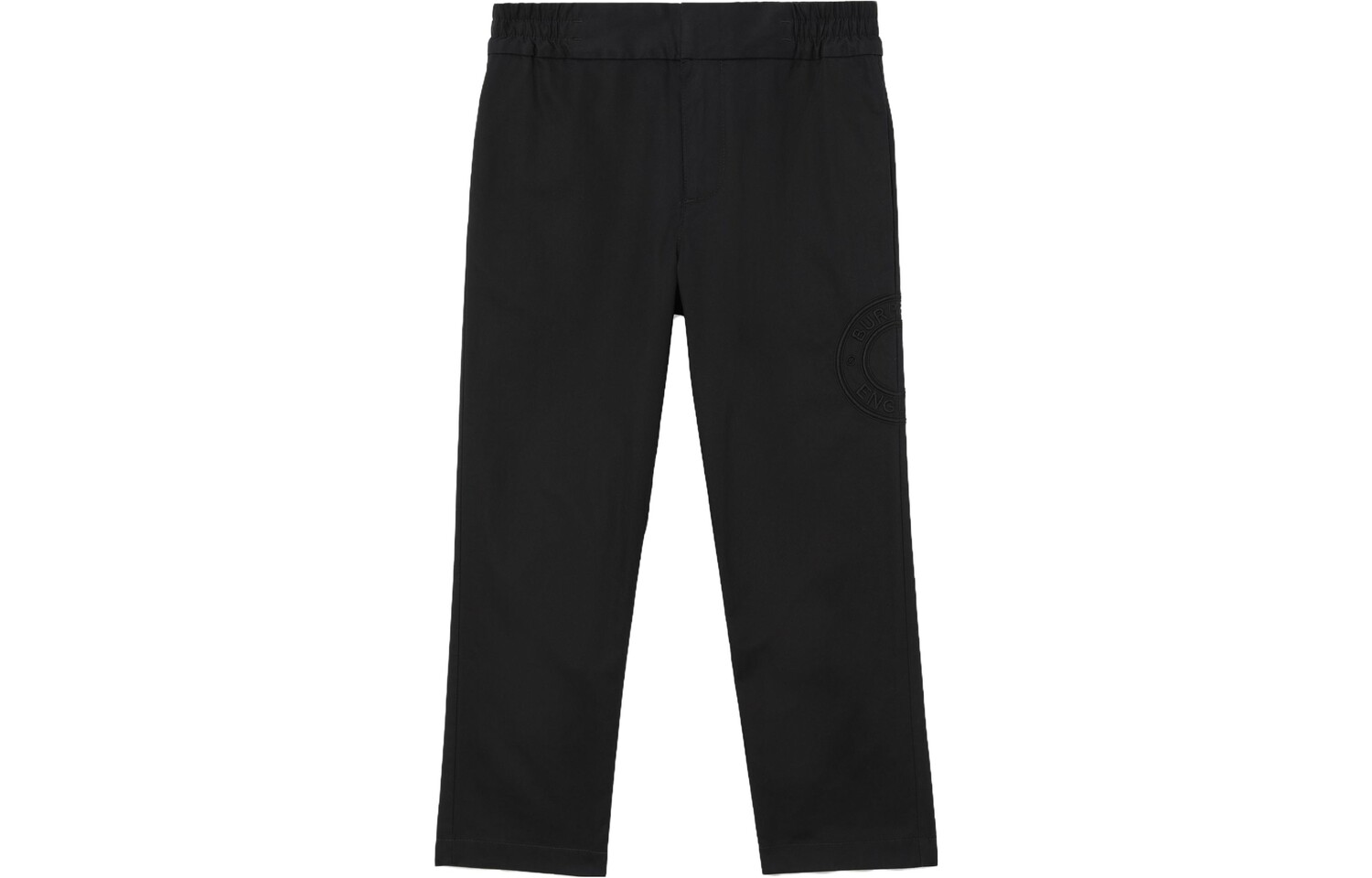 

Детские трикотажные спортивные штаны Burberry, цвет Black