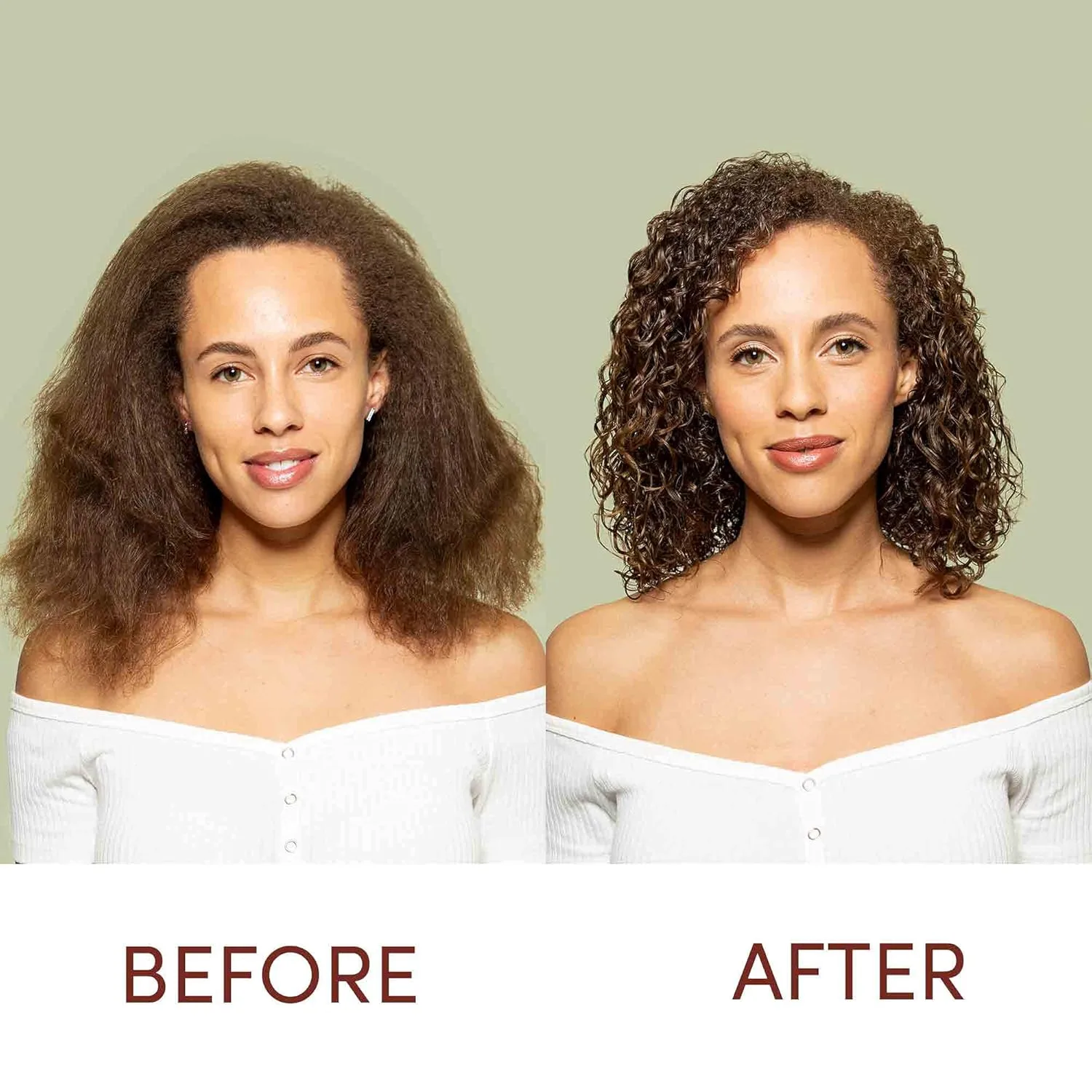 Шампунь и кондиционер MIZANI True Textures Moisture Replenish - разглаживает и увлажняет волосы благодаря кокосовому маслу, не содержит сульфатов и парабенов, идеально подходит для кудрявых волос., Olive — фото 2