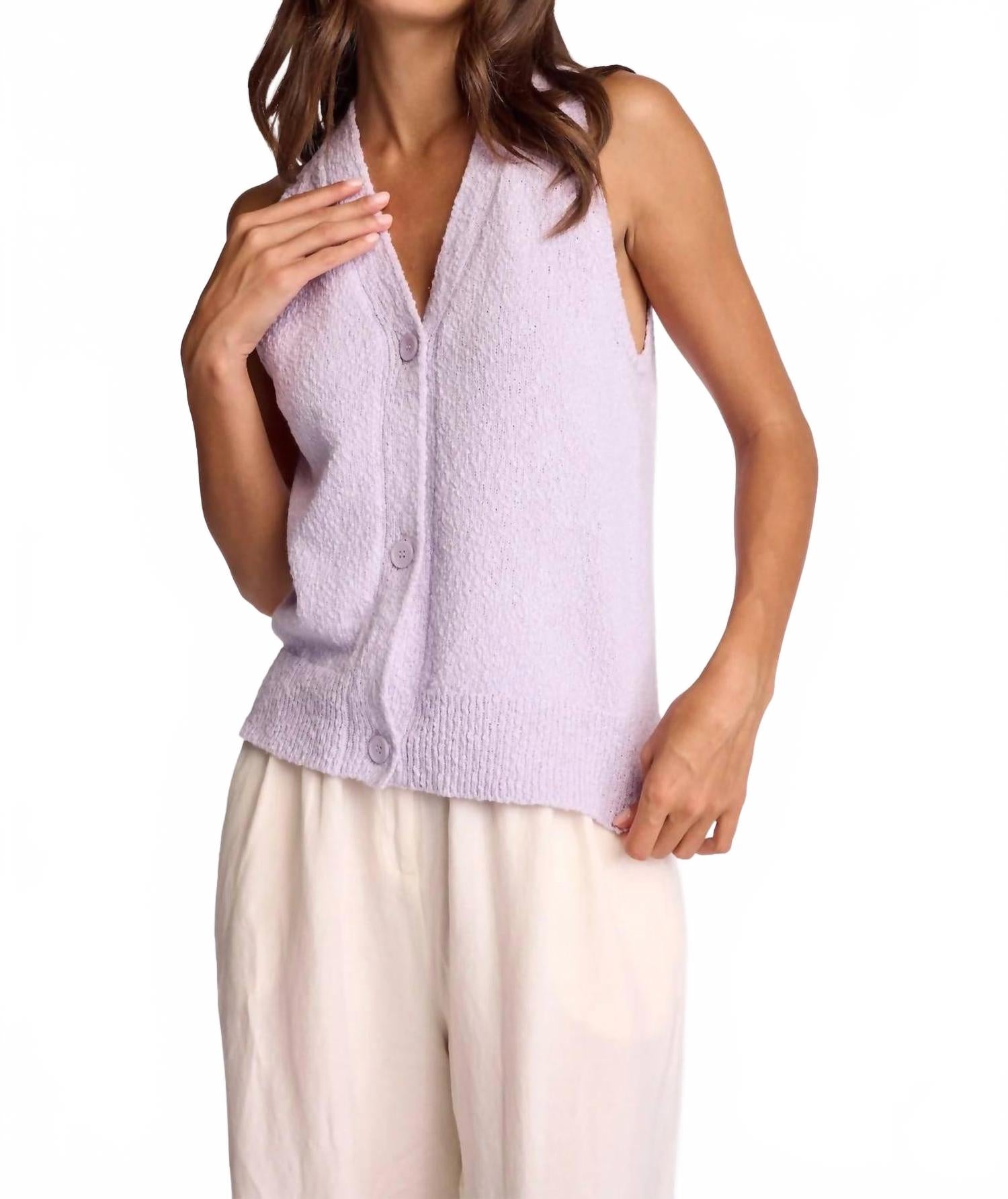 

Жилет Зья в цветочном оттенке Sundays, Petal