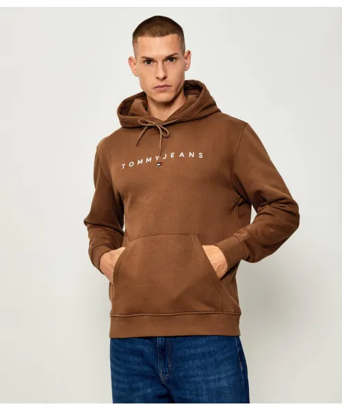 

Толстовка Regular fit Tommy Jeans, коричневый