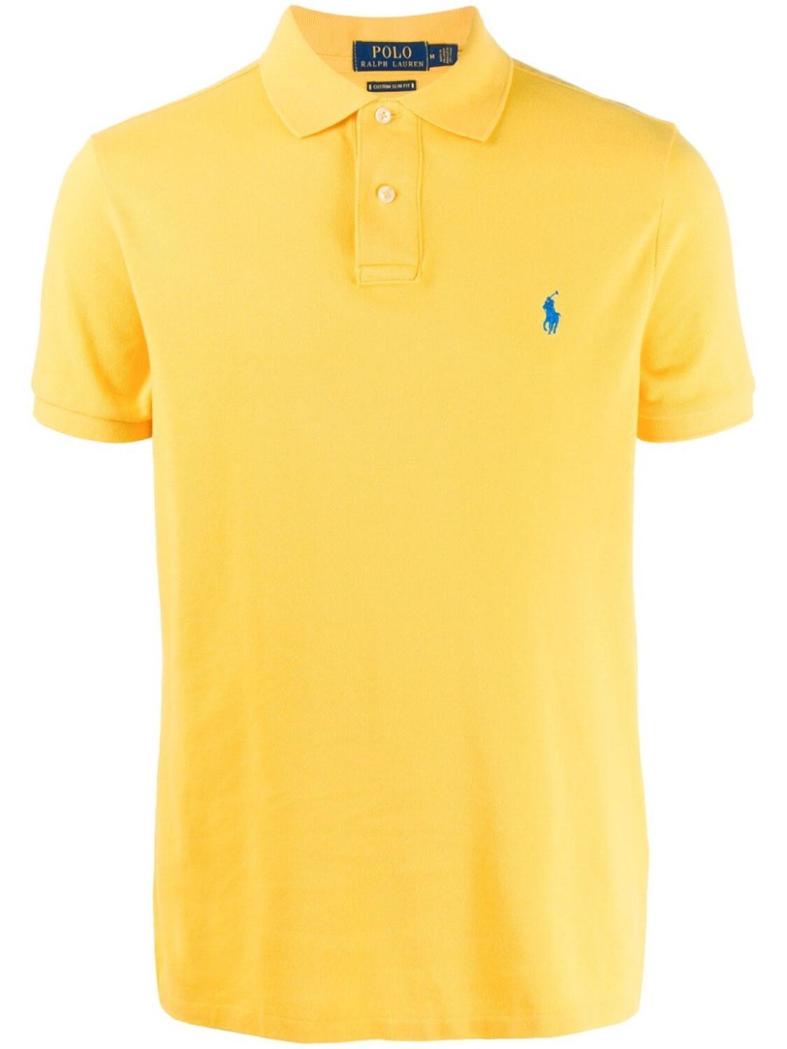 

Polo Ralph Lauren рубашка-поло из ткани пике, желтый