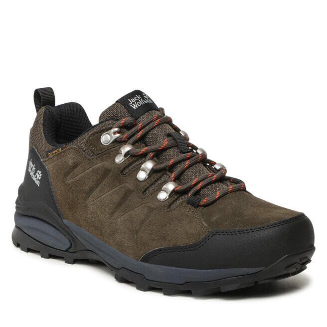 

Трекинговые ботинки Jack Wolfskin RefugioTexapore Low, зеленый