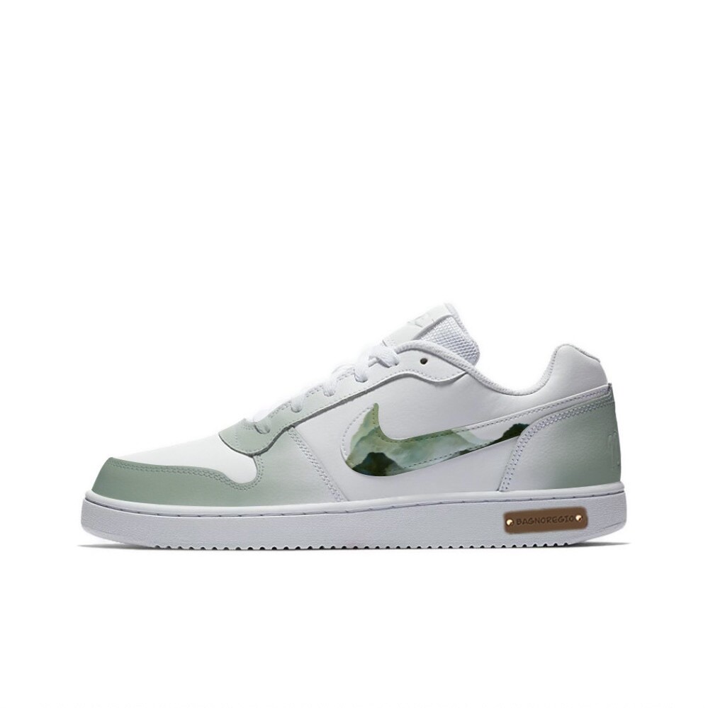 

Кроссовки Nike EBERNON Skateboarding Shoes Men Low-top White/Green, зеленый